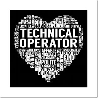 Technical Operator Heart Posters and Art